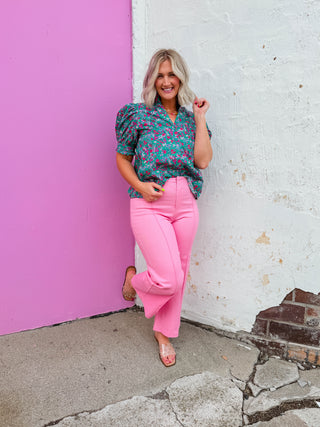 Trendsetter Pants-Light Pink