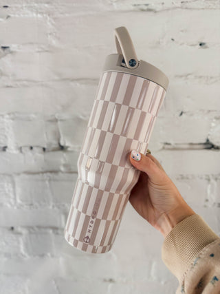 HydroJug 32oz Sport Water Bottle-Latte