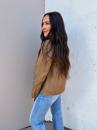 Zola Jacket-Toasted Coconut-Thread & Supply