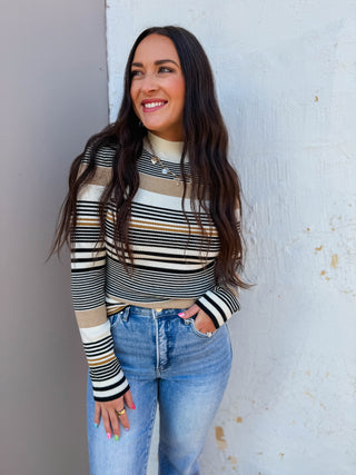 Britt Striped Sweater