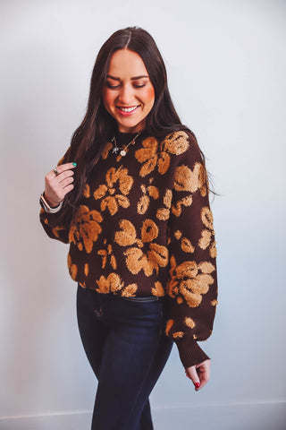 Francine Floral Sweater