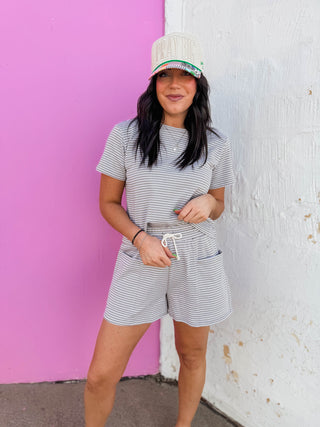 Cloud Stripe Lounge Set