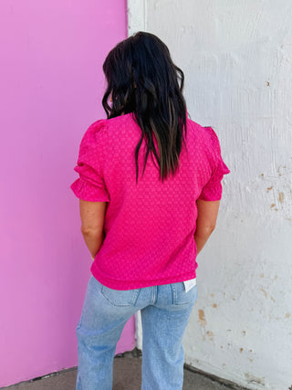Susannah Top-Fuchsia