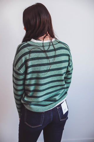 Jade Striped Sweater