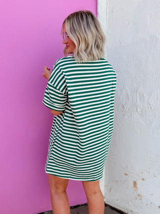 Alex Striped T-Shirt Dress
