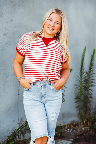 Kasey Striped Top