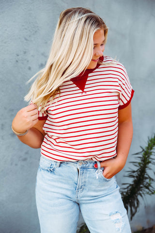 Kasey Striped Top