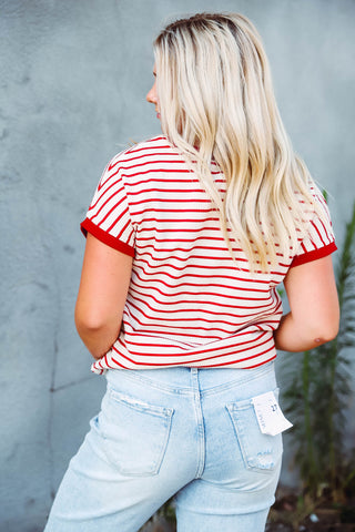 Kasey Striped Top