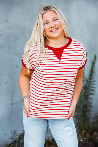 Kasey Striped Top