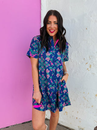 Rhea Floral Mini Dress