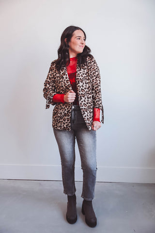 Chicago Leopard Blazer