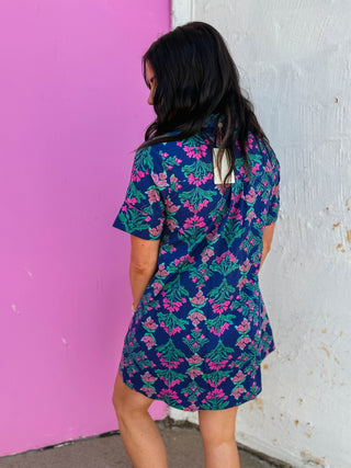 Rhea Floral Mini Dress