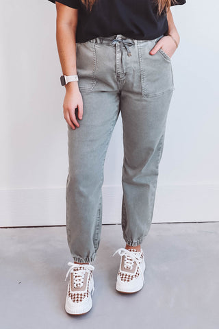 Maddox Jogger-Ash Grey