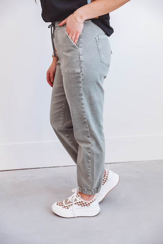 Maddox Jogger-Ash Grey