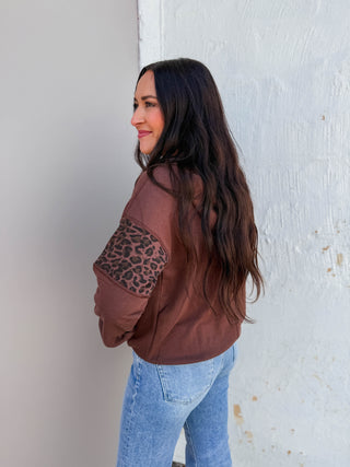 Amber Hoodie-Brown