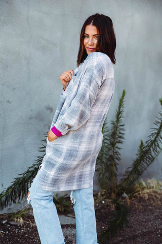 Emma Plaid Shacket