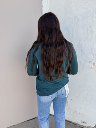 Brandy Cardigan-Dark Jade