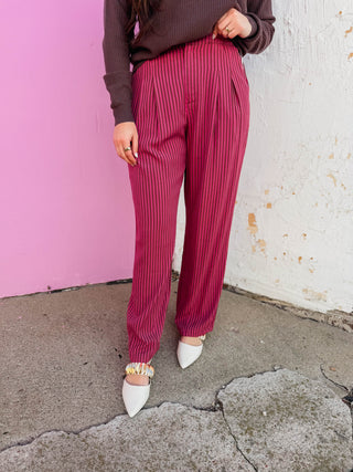Kasey Striped Trousers