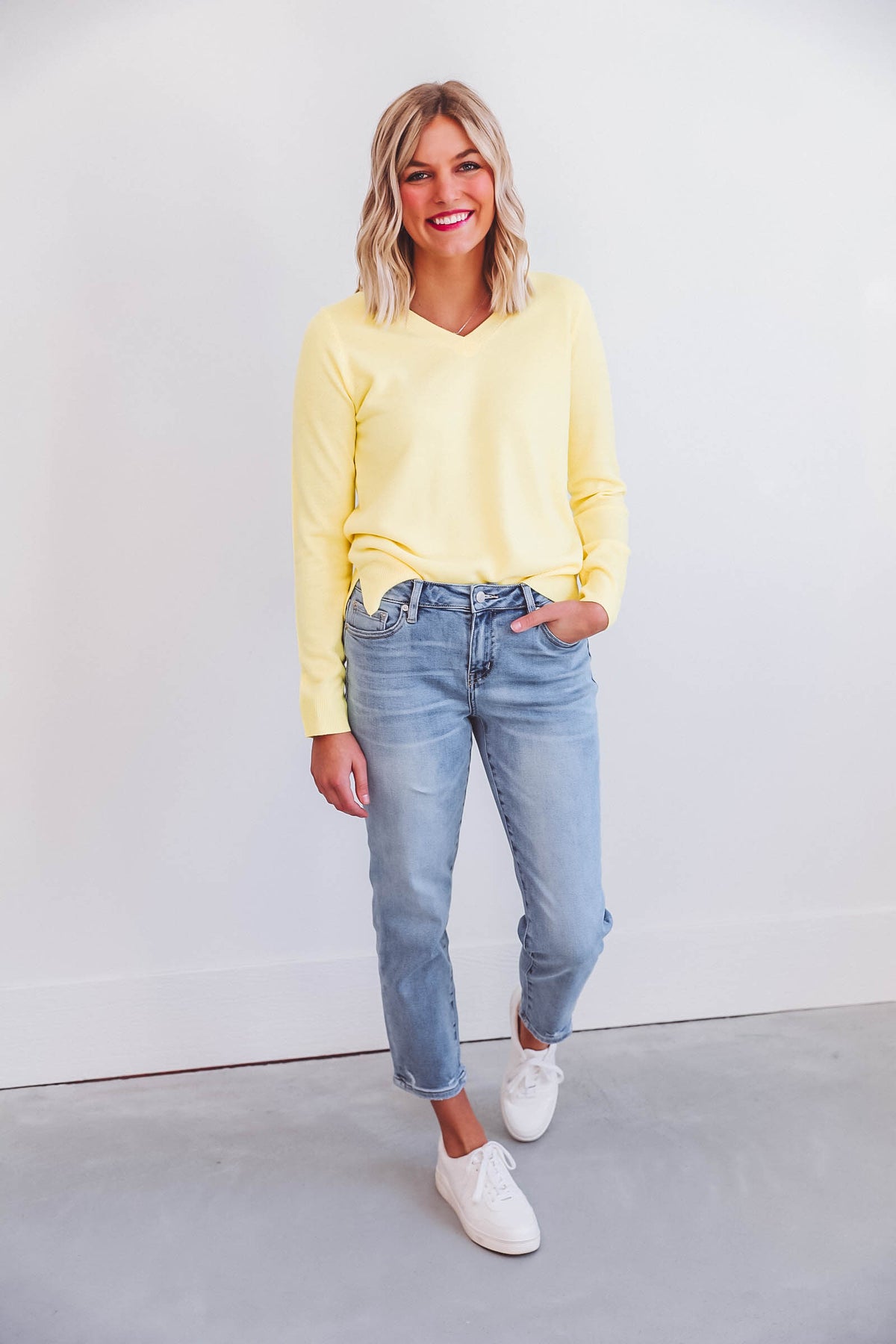 Tiffany Sweater-Yellow