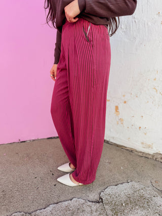 Kasey Striped Trousers