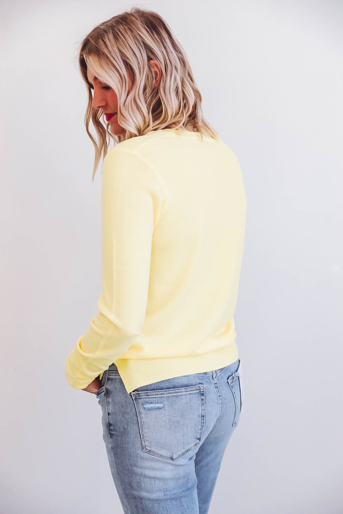 Tiffany Sweater-Yellow