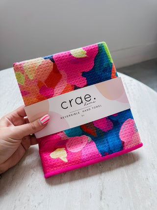 Etching: Reversible Hand Towel