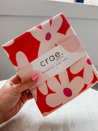 Check Your Blossoms: Reversible Hand Towel