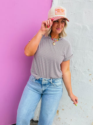 Cayla Striped Top