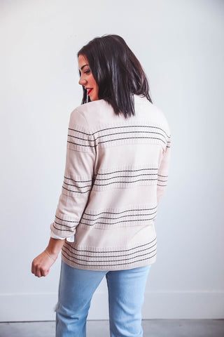 Lisa Cardigan-Oatmeal