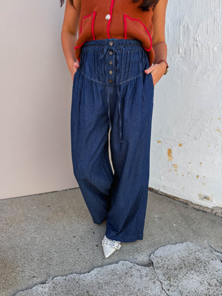 Sara Denim Pants