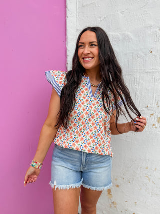 Aurora Floral Top