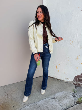 Zola Jacket-Ecru-Thread & Supply