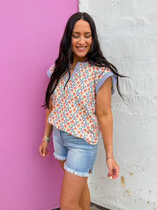 Aurora Floral Top