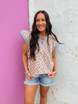 Aurora Floral Top
