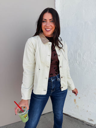 Zola Jacket-Ecru-Thread & Supply