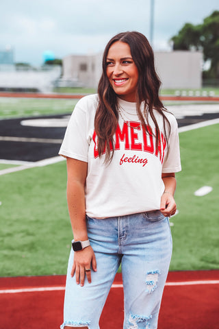 Gameday Feeling Red Tee