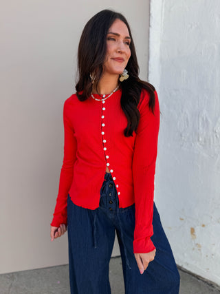 Kassidi Button Down Top