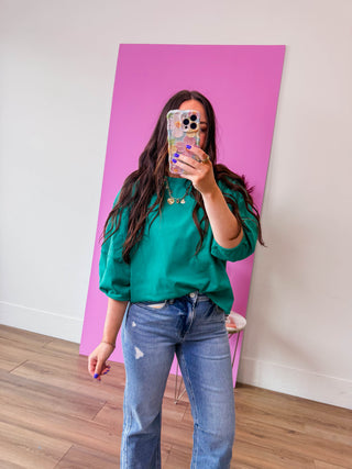 Amber Top-Green