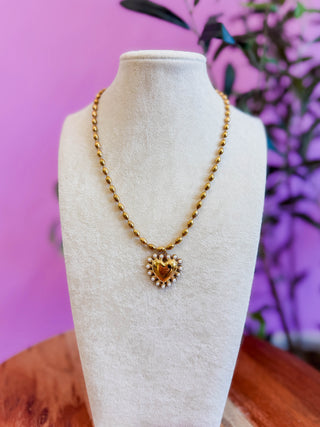 A Heart Of Gold Waterproof Necklace