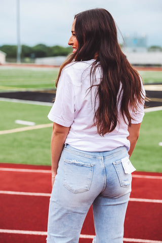 Game Day Smiley Tee