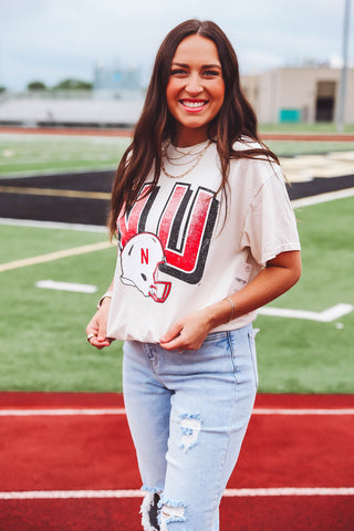 Nebraska Helmet Tee