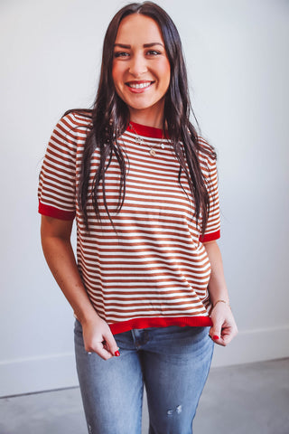 Karissa Striped Top