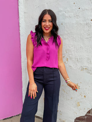 Marie Top-Magenta