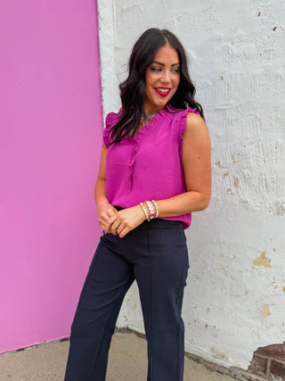 Marie Top-Magenta