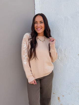 Rachel Sweater-Dusty Peach