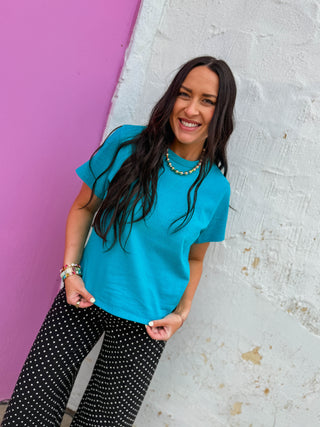 Stevie Tee-Turquoise