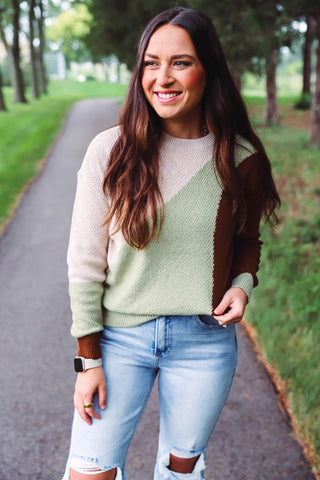 Trisha Sweater-Sage