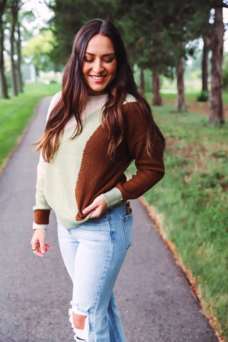 Trisha Sweater-Sage