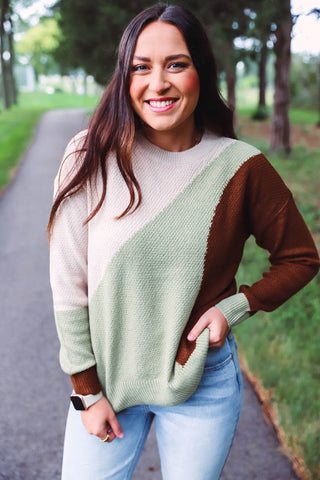 Trisha Sweater-Sage