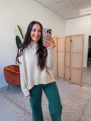 Alyssa Sweater-Oatmeal